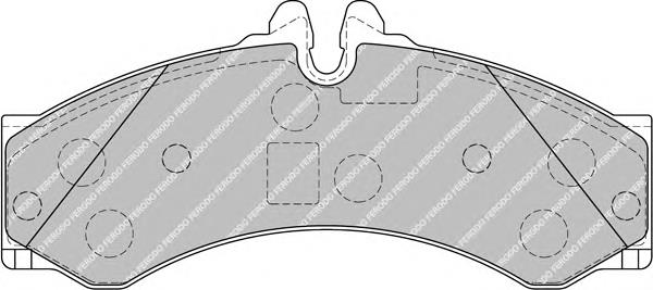 FVR1879 Ferodo pastillas de freno delanteras