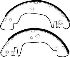 FSB542 Ferodo zapatas de frenos de tambor traseras