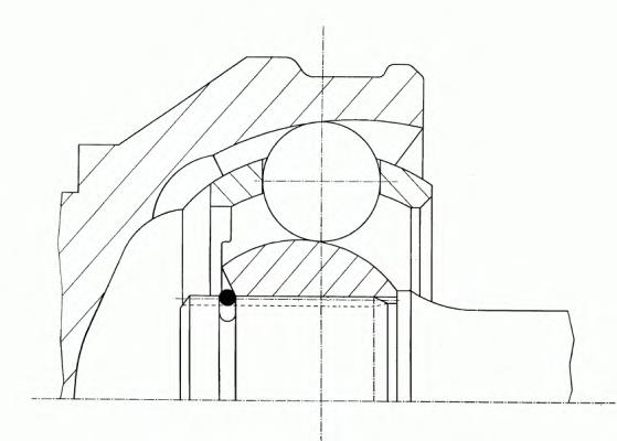 305451 Loebro junta homocinética exterior delantera