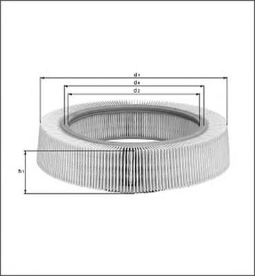 5017032 Ford filtro de aire