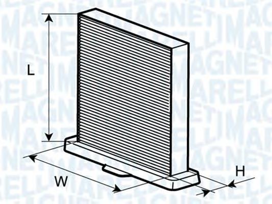 350203062390 Magneti Marelli filtro de habitáculo