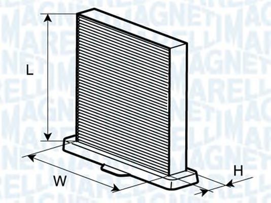 350203065090 Magneti Marelli filtro de habitáculo