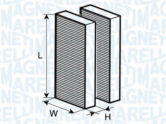 350203062600 Magneti Marelli filtro de habitáculo