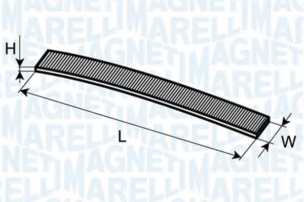 350203061460 Magneti Marelli filtro de habitáculo