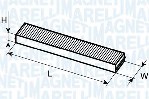 350203061310 Magneti Marelli filtro de habitáculo