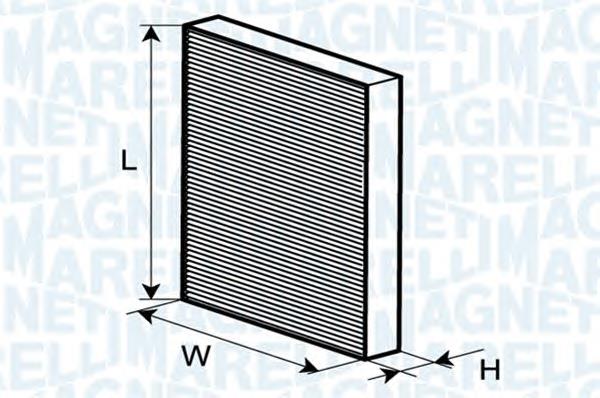 350203061700 Magneti Marelli filtro de habitáculo