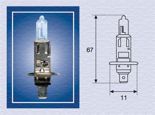 002552100000 Magneti Marelli bombilla halógena