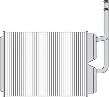 7701053868 Renault (RVI) radiador de calefacción