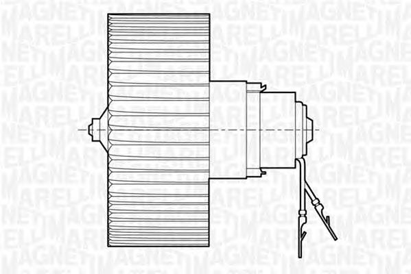 46451867 Fiat/Alfa/Lancia motor eléctrico, ventilador habitáculo