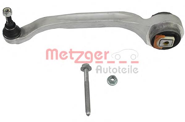 58011011 Metzger barra oscilante, suspensión de ruedas delantera, inferior izquierda