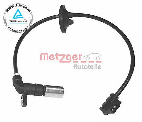 0900034 Metzger sensor abs trasero