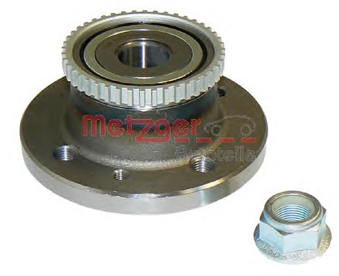 WM1091 Metzger cubo de rueda trasero