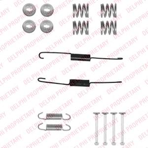 LY1353 Delphi kit de montaje, zapatas de freno traseras