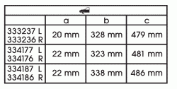 333237 Kayaba amortiguador delantero izquierdo