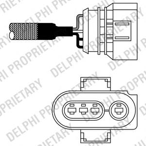 ES10403-12B1 Delphi sonda lambda