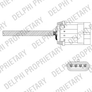 ES11055-12B1 Delphi sonda lambda sensor de oxigeno para catalizador