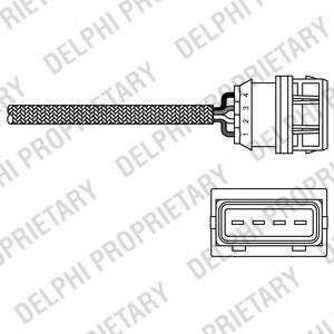 ES20266-12B1 Delphi sonda lambda sensor de oxigeno para catalizador