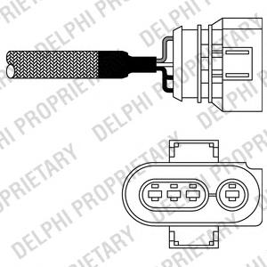 ES10967-12B1 Delphi sonda lambda