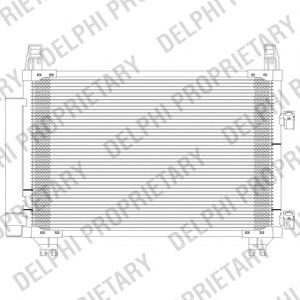 TSP0225625 Delphi condensador aire acondicionado