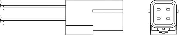 OZH226 Beru sonda lambda sensor de oxigeno post catalizador