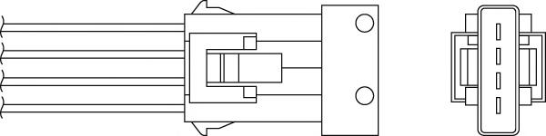 OPH011 Beru sonda lambda sensor de oxigeno post catalizador