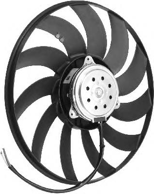 LE050 Beru ventilador (rodete +motor refrigeración del motor con electromotor, izquierdo)