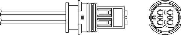 OPH041 Beru sonda lambda, sensor de oxígeno antes del catalizador izquierdo