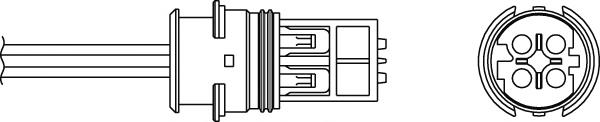 OPH046 Beru sonda lambda sensor de oxigeno post catalizador