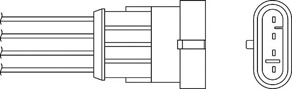 Sonda Lambda Sensor De Oxigeno Post Catalizador OPH029 Beru