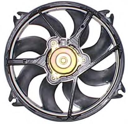 LE076 Beru ventilador (rodete +motor refrigeración del motor con electromotor completo)