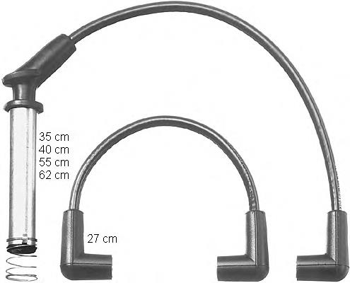 Juego de cables de encendido ZEF1123 Beru