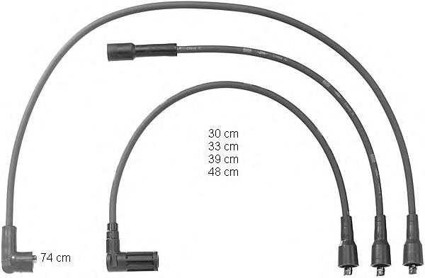 Cables de encendido ZEF1053 Beru