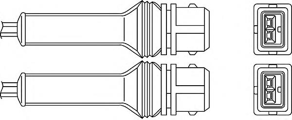 OZH005 Beru sonda lambda sensor de oxigeno para catalizador