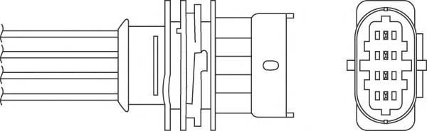 OZH112 Beru sonda lambda sensor de oxigeno para catalizador