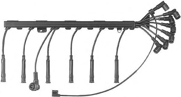 Juego de cables de encendido 12121722253 BMW