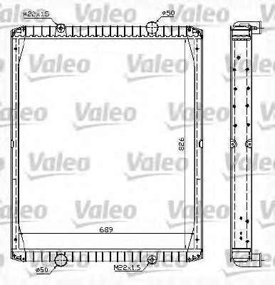 732998 VALEO radiador refrigeración del motor