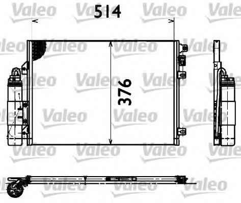 817428 VALEO condensador aire acondicionado