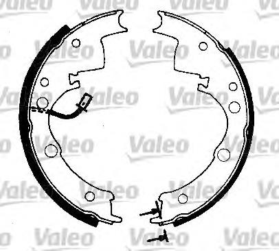 562579 VALEO forron del freno trasero (camion)