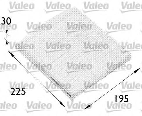 698512 VALEO filtro de habitáculo