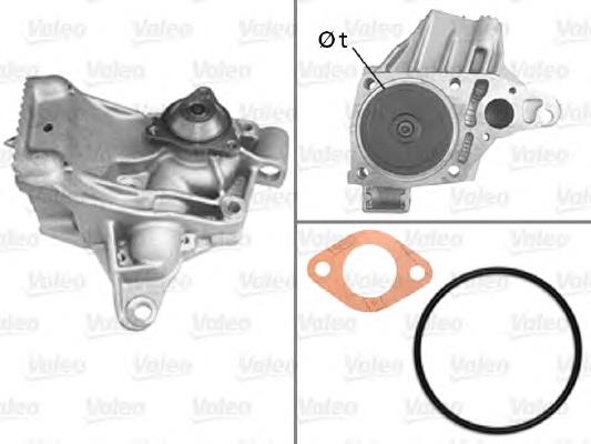 506783 VALEO bomba de agua