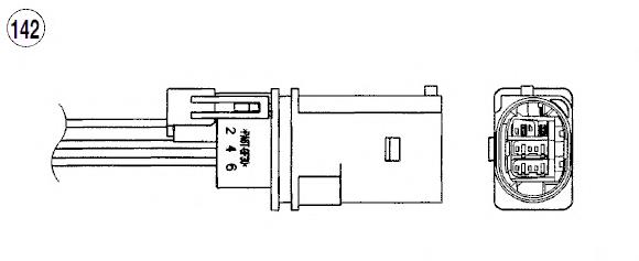 95001 NGK sonda lambda sensor de oxigeno para catalizador