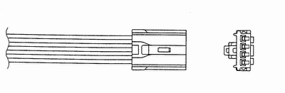 90107 NGK sonda lambda sensor de oxigeno post catalizador