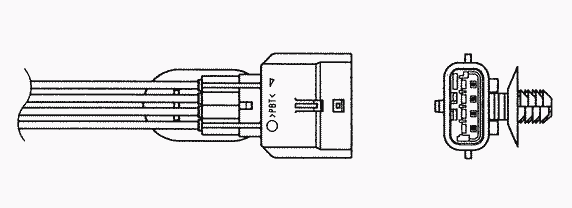 94353 NGK sonda lambda sensor de oxigeno post catalizador