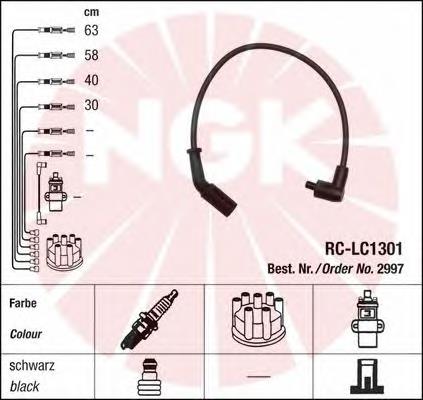 2997 NGK juego de cables de encendido