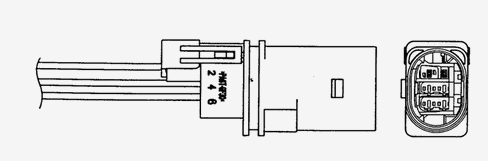 93328 NGK sonda lambda sensor de oxigeno para catalizador