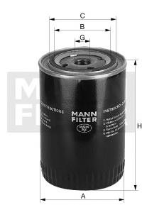 WA9409 Mann-Filter filtro del refrigerante