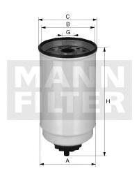 Filtro combustible P551047 Donaldson