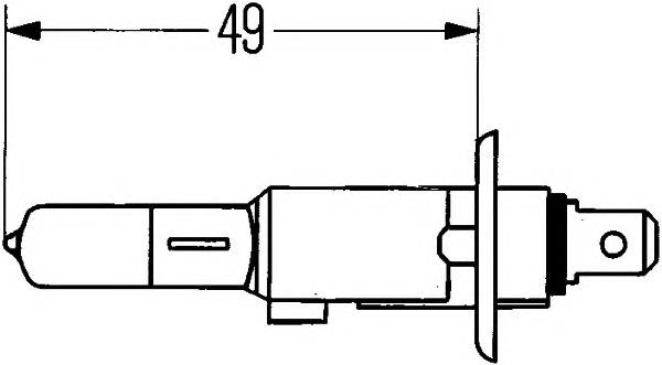 8GH 002 089-491 HELLA bombilla halógena