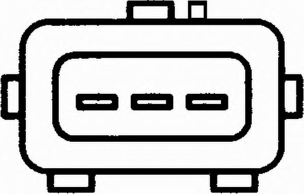 6PX008476381 HELLA sensor, posición mariposa