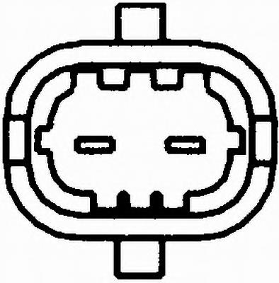 6PU 009 163-031 HELLA sensor de posición del cigüeñal